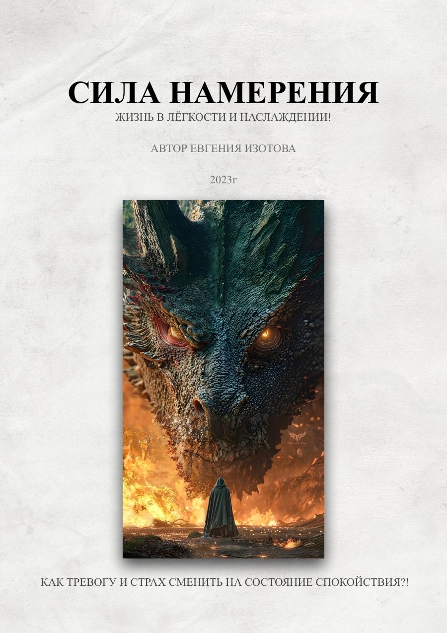 Обложка «Намерение — искусство сотворения реальности»
